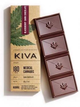 Buy Marijuana Edibles online Australia, buy Kiva Blackberry Dark Chocolate Bar online Australia