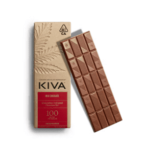 Kiva Milk Chocolate Bar | Buy Weed Edibles Online Australia