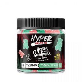 Hyper Delta-10 THC Vegan Gummies Bears | Buy Edibles Online