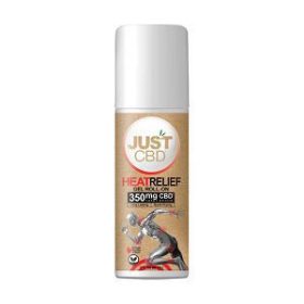 JustCBD Heat Relief Roll On Pain Cream – 350mg | Australia