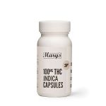 100mg THC Indica Capsules (Mary’s Edibles)